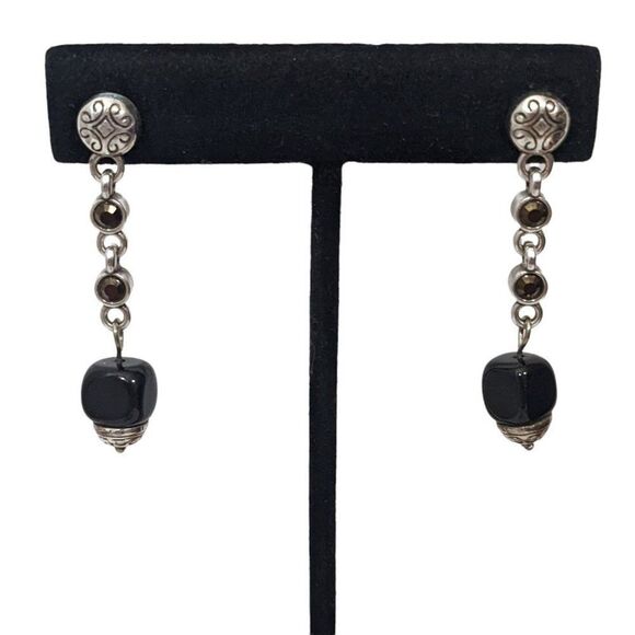 Turtle Earrings 3 Pairs of Earrings Silver-Tone Beaded Earrings Dangle Earrings - Picture 5 of 6